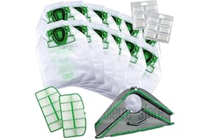 BIERRE STORE SACCHETTI FOLLETTO VK 200 VK 220S 12 SACCHETTI, FILTRI, PROFUMI E SOTTOSPAZZOLA VK200-220S COMPATIBILI