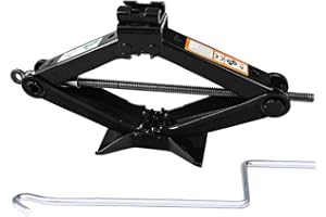 ZANGE Solid Steel 2 Ton Scissor Jacks with Crank Handle for BMW 1-Series Cars