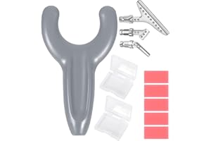 CHARYSIM Ergonomique Stylo Diamond Painting Drill Pen En Métal Stylo Diamond Painting Kit Accessoires Avec 2 Stylos 3 Forets Remplaçables Adapté Adultes Enfants Point De Croix Nail Art Gris