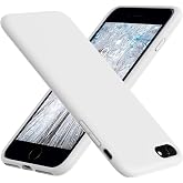 Lavderuar iPhone 7/8/SE ile Uyumlu İ&ccedil;i Kadife Lansman Silikon Kılıf &ndash; Kamera Korumalı, Darbe Emici, Premium Yumuşak Kapak Bey