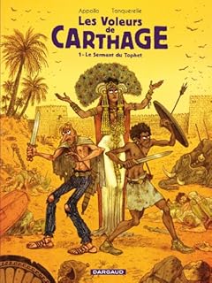 jaquette livre Voleurs de Carthage (Les) - tome 1 - Le serment du Tophet (1/2)