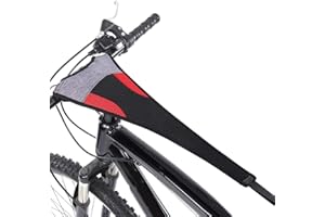 HUAER Bike Frame Sweat Guard, Road Bike Bicycle Trainer Sweatbands Sweat Absorb Band Bicycle Trainer Sweat Net Catcher Sports Cycling Riding Sweat Tape Prevent Bicycle from