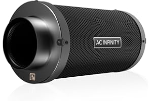 AC Infinity Filtro Air Carbon 8 "con Premium Australian Virgin Charcoal, per ventilatore a canale in linea, controllo degli odori, Grow Rooms