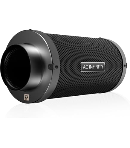 Condotto Flessibile Per Aspirazione Riscaldamento Cavo Flessibile Ventilazione AC Infinity - Alluminio 10,2 Cm, Lunghezza 20 M Cavo Riscaldamento Aria