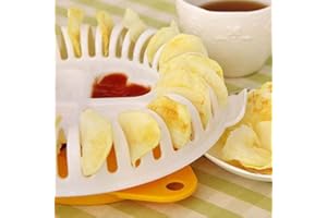 Bestland Mikrowelle Oven Baked Kartoffelchips Maker DIY Öl frei Homemade Device