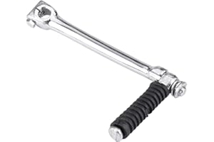 YOSOO Palanca de Arranque de Acero Inoxidable Pit Bike para Piezas de automóvil SSR SDG 125ccpata Arranque Bultaco Palanca del estrangulador Kickstart qj125 15 mm