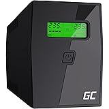 Green Cell PRO UPS Onduleur 600VA (360W) 230V Alimentation d'énergie Non interruptible Line-Interactive AVR Alimentation sans