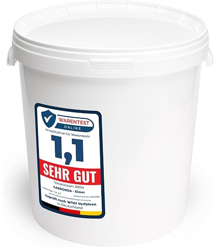 FixedByU 30L White Plastic Bucket With Airtight Lid – Food Safe PP Hobbock (Pack Of 3)