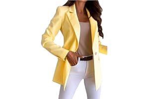 CLODEEU Women Blazers Jacket Coat, Womens Casual Blazers Open Front Long Sleeve Work Office Jackets Blazers Fashion Holiday Clothes for Valentine's Day Clothes