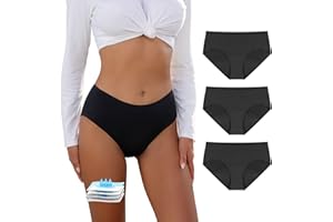 CARER HEALTHCARE INCONTINENCE PREGNANCY Carer 3er-Pack Periodenunterwäsche starke blutung, Perioden Unterwäsche mit 50 ml Sofortaufsaugendes Pad bequem und auslaufsiche