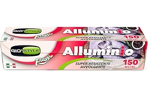 GIO'STYLE Giostyle Rotolo Alluminio 150 mt