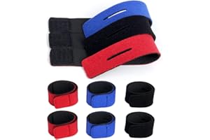 Tadipri Kit de 9 Lazos Elásticos Ajustables para Caña de Pescar Resistentes a la Intemperie con 3 Colores Diferentes, Accesorios de Pesca Cualquier Ocasión