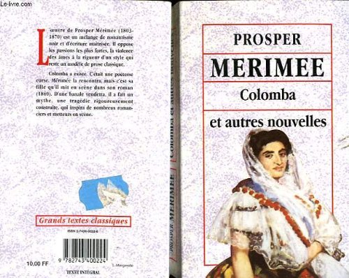 couverture de : Colomba et autres nouvelles