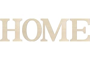 Kleenes Traumhandel Scritta Home – Altezza 10 cm – Lettere in legno da parete