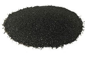 AMTRA DEKO Amtra - Sabbia Decorativa per acquari, 5 kg, 0,3-0,9 mm, Colore: Nero