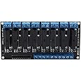 5V 2A Relay Module 8 Channel Relay Module 5V Relay High Level Trigger Relay Module Solid State Relay Module with Suitable for DIY