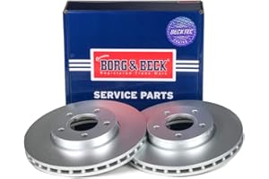 Borg & Beck BBD5244 Brake Disc Pair (Front): Ford Focus III 04/11-