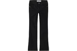 NAME IT Nkfpolly 1142-au Noos Jean Skinny pour Bottes - Pantalon en Jean - Pantalon en Jean - Fille
