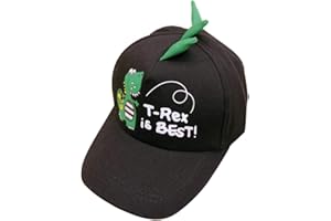 LUPSTY Baseball Garçons Filles Cartoon Dinosaur Cap Printed Casual Chapeaux pour enfants