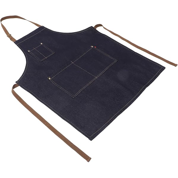 Set Toque Et Tablier De Chef Réglable - Polyester - Pour Cuisine, Restaurant, Boulangerie - Unisexe