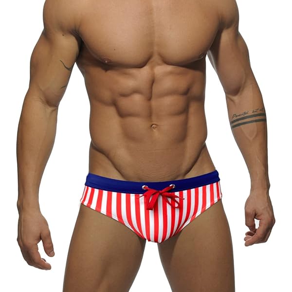 Costume Da Bagno Uomo Slip - Nuoto Mare E Piscina Con Coulisse Regolabile