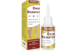 NUONOVE Hühneraugen, Hühneraugen Entferner, Corn Remover, Nagelhautentferner Callus Remover Callus Eliminator Hornhautentferner Lotion, Gegen Hornhaut, Nagelhaut, Druckstellen, Schwiel 15ml