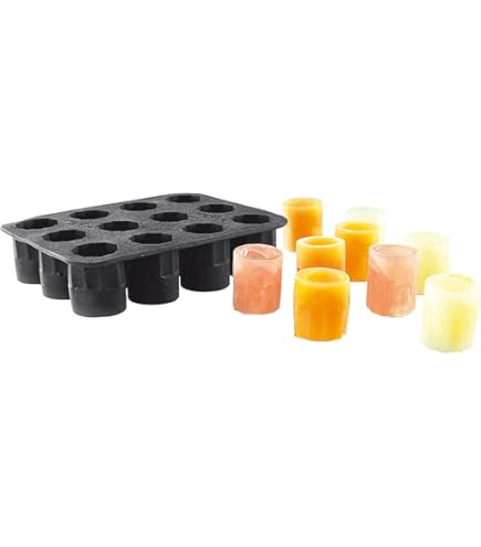 Moule En Verre à Liqueur En Silicone Pour Résine Et Glaçons En Verre à Whisky Congelé, Moules Normalisés Comestibles, Moules à Gâteau Cannelés, Moules à Glace