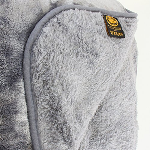 Gözze Cashmere-Feeling Tagesdecke , Anthrazit, 180 x 220 cm, 40024-91-8020 - 3
