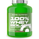 Scitec Nutrition 100% Whey Isolate - Whey Protein with Amino Acids | Whey Isolate and Hydrolysate - L-Glutamine and L-Arginin