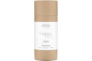 Made By Coopers Happy Atmosphere Mist, Room Spray, Fruity Air and Fabric Freshener Spray, Handcrafted with Essential Oil Blend, Uplifting Air Fresheners for Home Relaxation and Stress Relief, 30 ml