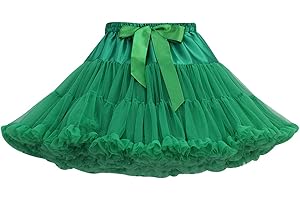 PENGNIAO Falda Tutu Mujer Tutú Faldas de Tul Cortas Falda Tul Disfraz Volantes Fiesta Corta para Bodas Disfraces con Tutu Ballet Adulto Enaguas para Vestidos Tutus Bailarina Pollera de Tul Capas Enagua