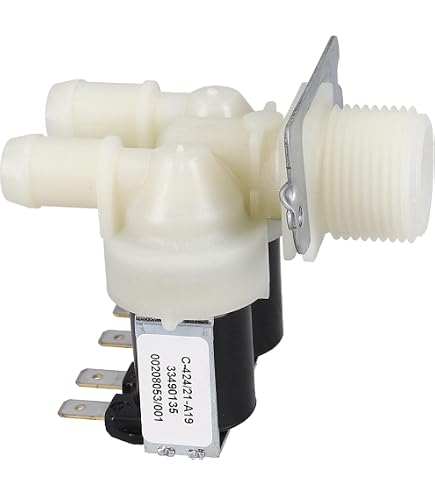 Elettrovalvola Per Lavatrice Whirlpool Bauknecht 480111100199 – 14 Mm 180° - Foto 2