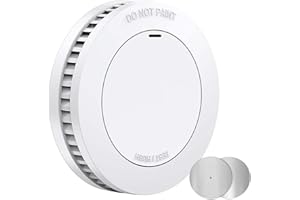 Smoke Alarm for Home,XINDUM Smoke Detectors 10 Years Battery, Fire Alarms with Test/Mute Button and Magnetic Holder, 85dB Audible Alarm for Home Security, Standalone,1 Pack