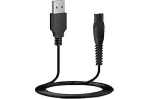 Panlouting Cavo di Ricarica USB Caricabatterie 5V compatibile con Philips QP2724, QP2720, QP2734, QP2824, QP4530, QP4631, MG7910, MG5910, MG9510, MG9520, OneBlade Pro 360 | Non per OneBlade 4.3V