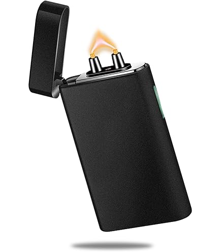 Briquet Électrique, Briquet Arc Rechargeable Au Butane Briquet Torche 2