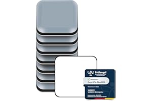VABNEER Furniture Sliders for Hardwood Floors and Carpets, 8-Pack PTFE Teflon Gliders, Self-Adhesive Square Furniture Moving Pads for Chairs, Tables, Couches & Heavy Appliances (50x50mm)