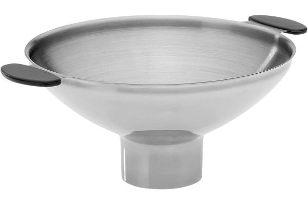 Westmark Entonnoir à Confiture et Conserve avec Long Col, Diamètre du Goulot de Remplissage: 3,8 cm (intérieur), Acier Inoxydable, Argenté, 12452260