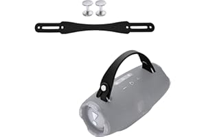 OURHZTB Speaker Handle, Detachable Accessories Compatible with JBL Xtreme 4/3/2, Portable Bluetooth Audio Silicone Carrying Strap with Screws, Black