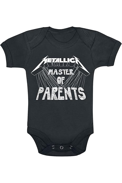 Shirtracer Baby Body "My First Metal Shirt" - Langarm Strampler