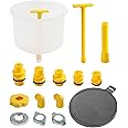 TERRIFI Coolant Funnel Kit, No Spill Radiator Flush and Bleeder Kit, Universal Automotive Antifreeze Bleeder, Spill-Free Radiator Bleeder Funnel, Car Accessories for Universal Vehicles