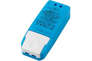 ISOLED 11.5 / AC, 0 bis 70W, keine Mindestbelastung, kein LED-Flimmern, kein Transformator-Rauschen, Dimmable LED-Treiber Netzteil, MR16 GU5.3 LED Halogen, ohne Mindestlast, 70VA