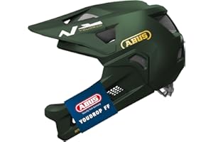 ‎ABUS ABUS MTB-Helm YouDrop FF - Fullface-Helm für Kinder und Jugendliche - für den Einstieg in den Mountainbikesport - mit abnehmbarem Kinnschutz