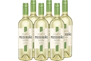 ‎FREIXENET Freixenet Mederaño Blanco Spanischer Weißwein (6 x 0,75 l) - halbtrocken, frisch und fruchtig im Geschmack mit pikanter Säure, perfekt zu Fisch und Paella