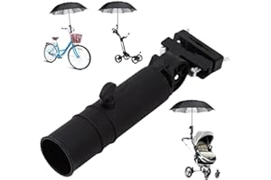 MOKERNALI Golfschirmhalter, Golf Regenschirmhalter, Golf Trolley Universal Schirmhalter,Schirmhalter Golftrolley,4,1x25cm,Verstellbare, Golfwagen-Regenschirmhalter,Golftrolley-Schirmhalter, für Golfwagengriffe