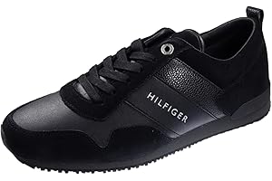 Tommy Hilfiger Sneakers da Runner Uomo Iconic Leather Suede Mix Runner Scarpe Sportive