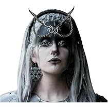 Plüsch Tierhörner Haarreif - Gothic Kuhhörner Stirnband Für Cosplay