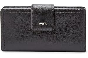 Fossil Damenuhr Logan RFID Tab Clutch Geldbörse 17,1 cm L x 1,9 cm B x 8,9 cm H
