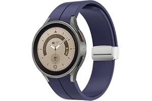 BBZ Galaxy Watch 5 pasek do zegarka Galaxy Watch 5 Pro, silikonowy pasek 20 mm, pasek do zegarka Galaxy Watch 4 40 mm, 44 mm, 4 Classic 42 mm, 46 mm, zegarek 3 41 mm