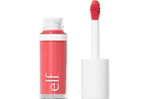 e.l.f. Camo Liquid Blush, blush liquido a lunga tenuta altamente pigmentato, crea un finish delicato effetto umido, prodotto vegano e non testato sugli animali, Pinky Promise