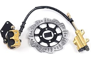 Futchoy MotoCross Dirtbike Pitbike 125ccm 4-Takt Hydraulik Bremsen Kit hinten + Scheibe Motorrad Cross Bremse